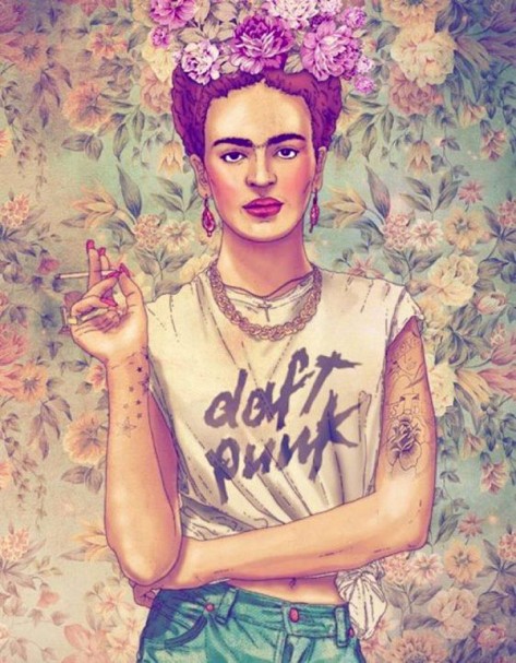 Frida/Daft Punk. (kottke.org)